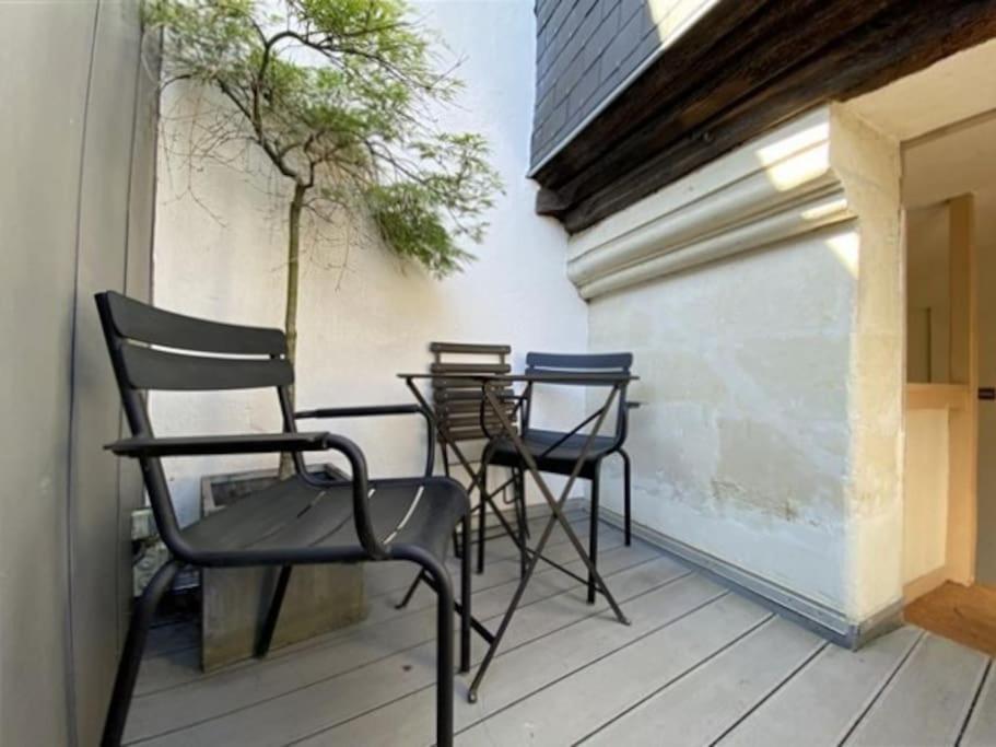 Superbe Studio Avec Terrasse - Cathedrale Нант Экстерьер фото